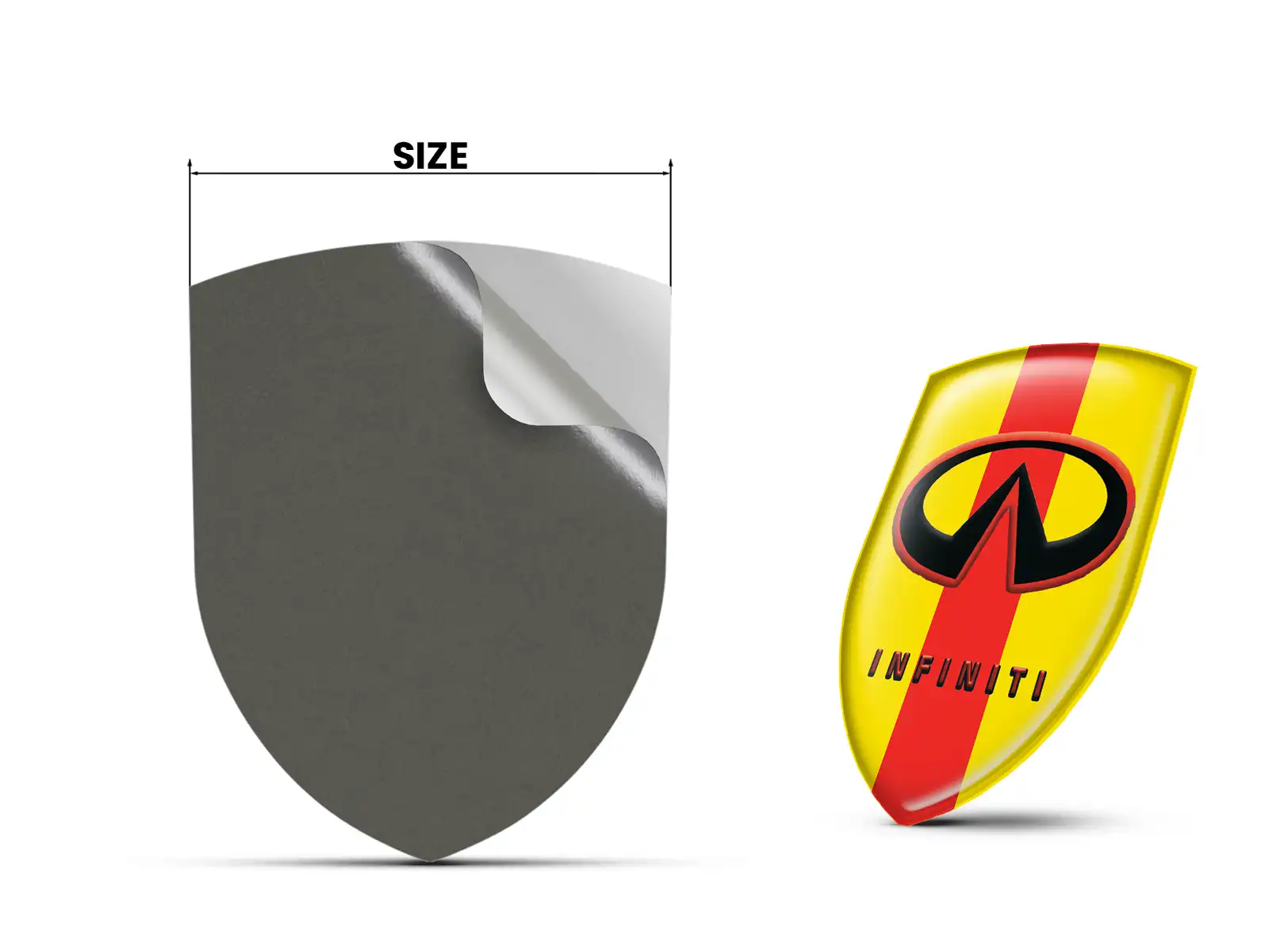 Infiniti Badge Auto Performance Max Chic X Durevoli